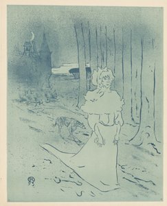 Herregårdsfruen eller omen (The Chatelaine eller Toxin) av Henri de Toulouse Lautrec