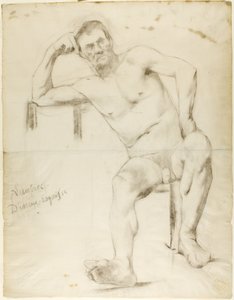 Das Modell Nizzavena, ca. 1882-83 von Henri de Toulouse Lautrec