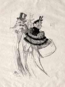 De gamle herrer, 1894. av Henri de Toulouse Lautrec