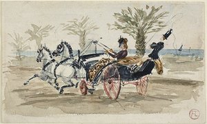 Die Promenade des Anglais in Nizza