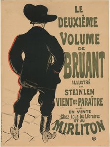Al doilea volum de Bruantnorwegian av Henri de Toulouse-Lautrec