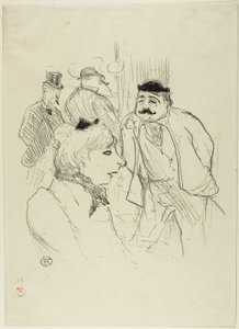Stengelen – Moulin Rouge av Henri de Toulouse-Lautrec