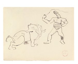 Der Dompteur, ca. 1888 von Henri de Toulouse Lautrec