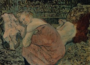 Zwei Freunde, 1895 von Henri de Toulouse Lautrec