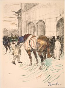 Die Rennbahn von Henri de Toulouse-Lautrec