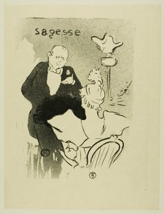 Weisheit von Henri de Toulouse-Lautrec