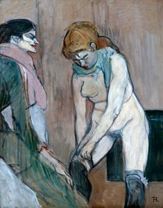 Kvinner i huset, 1894 av Henri de Toulouse Lautrec