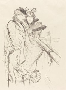 Sårede Eros (Eros vanné) av Henri de Toulouse Lautrec