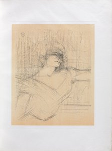 Yvette Guilbert-English Series: I limet av Henri de Toulouse-Lautrec