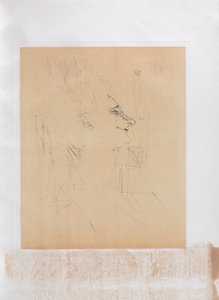 Yvette Guilbert-engelsk serie: Soularde av Henri de Toulouse-Lautrec