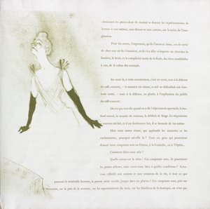 Yvette Guilbert-French Series: nr. 4, 1894. av Henri de Toulouse Lautrec