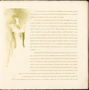 Yvette Guilbert von Henri de Toulouse Lautrec