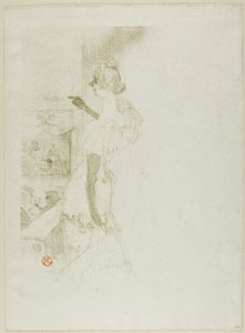 Yvette Guilbert av Henri de Toulouse Lautrec