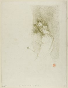 Yvette Guilbert av Henri de Toulouse-Lautrec