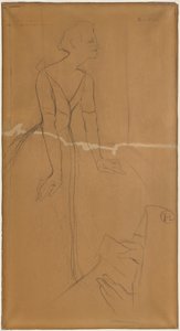 Yvette Guilbert av Henri de Toulouse-Lautrec