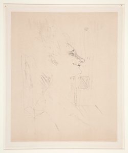 Yvette Guilbert, av Henri de Toulouse-Lautrec