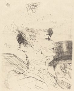 Yvette Guilbert von Henri de Toulouse Lautrec