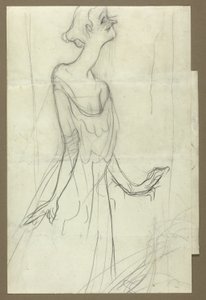 Yvette Guilbert singt von Henri de Toulouse-Lautrec