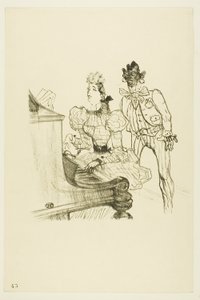 Zamboula-Polka av Henri de Toulouse Lautrec