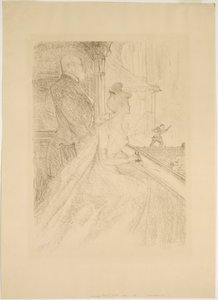 Die Loge: Eine Aufführung von Faust von Henri de Toulouse Lautrec