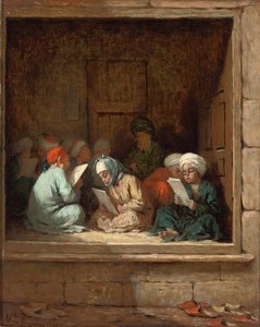 En tyrkisk skolestue, 1870
