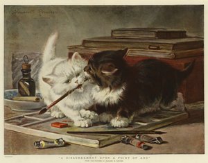 En uenighet om et kunstpunkt av Henriëtte Ronner Knip