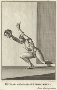 Rekab med Isbosjets hode (gravering) av Henry (1741-1825) (after) Fuseli