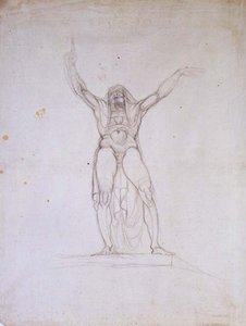 Satan av Johann Heinrich Füssli