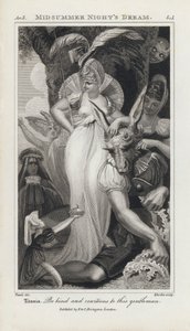 Illustrasjon for Shakespeares A Midsummer Night