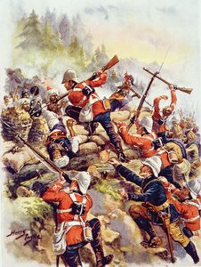 Storming the Heights, illustrasjon fra 