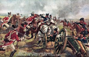 Kings Dragoon Guards, Cateau, 25. april 1794 av Henry A. Payne