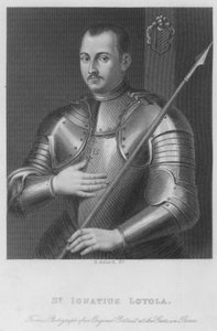 St Ignatius Loyola (gravering)