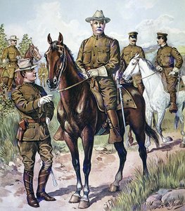 Field Service Uniforms of the U.S. Army 1902-07 (farge litho)