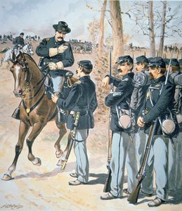Campaign Uniforms of the Federal Army (akvarell på papir) av Henry Alexander Ogden