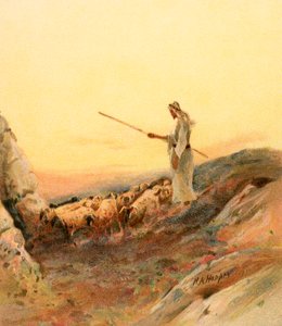 En hyrde som teller sauene sine