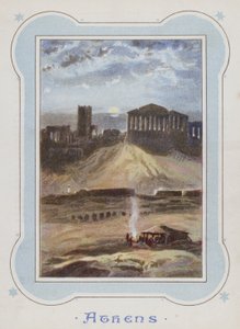 Athen (chromolitho) av Henry Andrew Harper