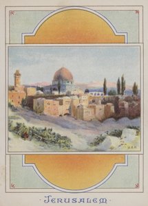 Jerusalem (chromolitho) av Henry Andrew Harper