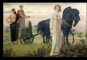 Pluto og Proserpine, 1914 av Henry Bryson Burroughs