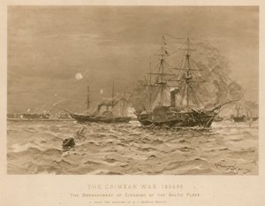 Bombardement av Sveaborg av den britiske baltiske flåten, Krim-krigen av Henry Charles Seppings Wright