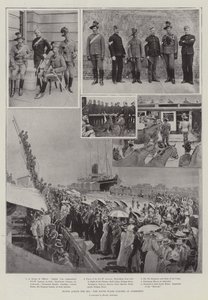Hands across the Sea, New South Wales Lancers på Aldershot av Henry Charles Seppings Wright