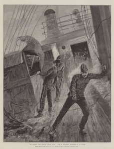 Han lukter slaget langveisfra, Sir R Bullers Charger in a Storm