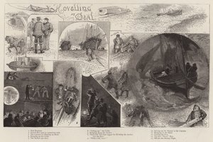 Hovelling på Deal av Henry Charles Seppings Wright