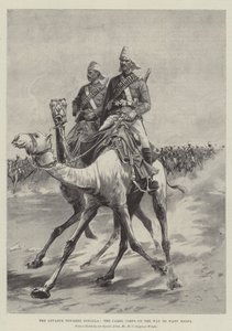 Fremskrittet mot Dongola, kamelkorpset på vei til Wady Halfa av Henry Charles Seppings Wright