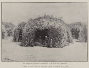 Somaliland-ekspedisjonen, sykehuset i Las Durie, isolasjonsavdelinger av Henry Charles Seppings Wright