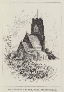 Woolferton Church, nær Sandringham av Henry Charles Seppings Wright