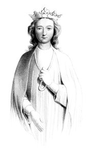 Eleanor av Castilla 1241-1290, 1851. av Henry Colburn