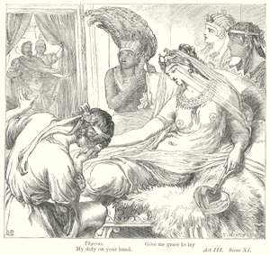 Antonius og Kleopatra (gravering)