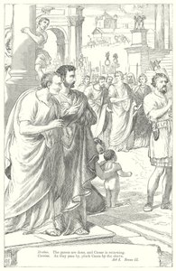 Julius Cæsar (gravering) av Henry Courtney (after) Selous