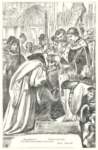 Kong Henrik IV del II (gravering) av Henry Courtney (after) Selous