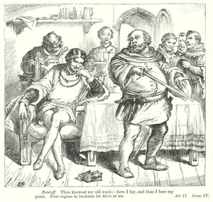 Kong Henrik del I (gravering) av Henry Courtney (after) Selous